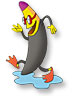 Banana Army cartoon trialthlete